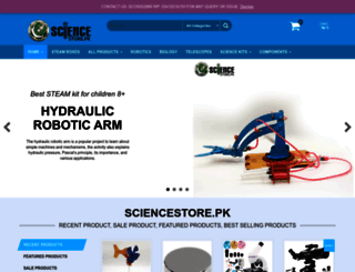 sciencestore.pk screenshot