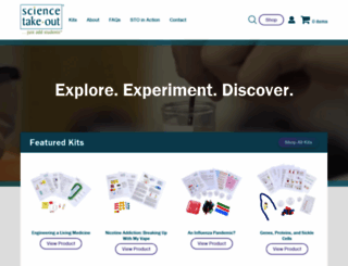 sciencetakeout.com screenshot