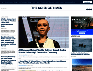 sciencetimes.com screenshot