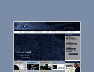 scientiaglobal.com screenshot