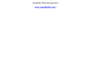 scientific-web.com screenshot