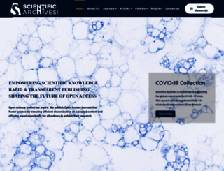 scientificarchives.com screenshot