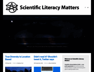 scientificliteracymatters.com screenshot