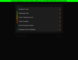 scientificscalper.com screenshot