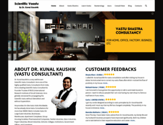 scientificvaastu.com screenshot
