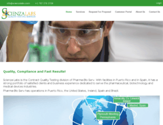 scienzalabs.com screenshot