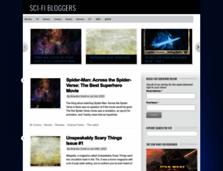 scifibloggers.com screenshot