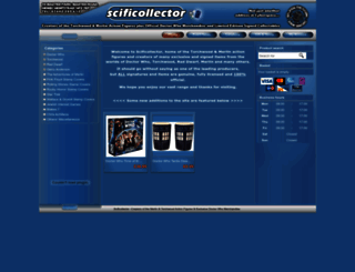 scificollectorshop.co.uk screenshot