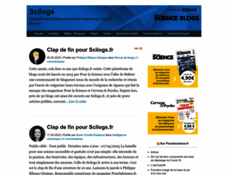 scilogs.fr screenshot