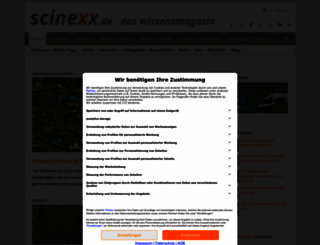 scinexx.de screenshot