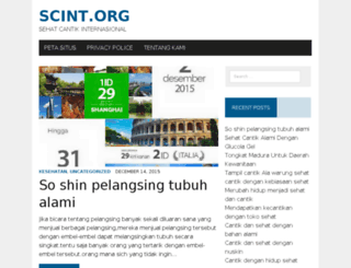 scint.org screenshot