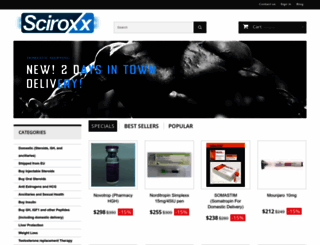sciroxxonline.com screenshot