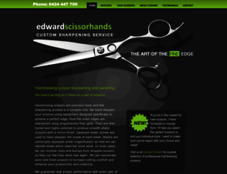 scissorhands.com.au screenshot