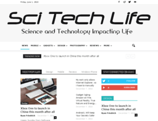 scitechlife.com screenshot