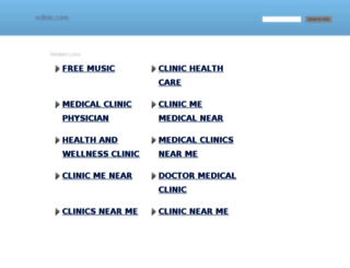 sclinic.com screenshot
