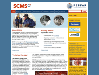 scms.pfscm.org screenshot