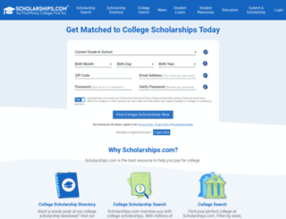 scolorship.com screenshot