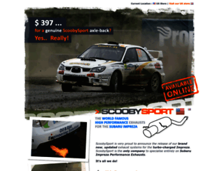 scoobysport.com screenshot