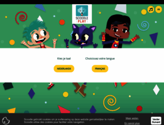 scoodleplay.be screenshot