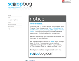 scoopbug.indianagazette.com screenshot