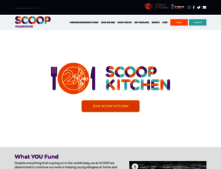scoopfoundation.org screenshot