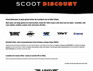 scoot-discount.fr screenshot