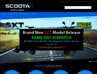 scoota-online.com.au screenshot
