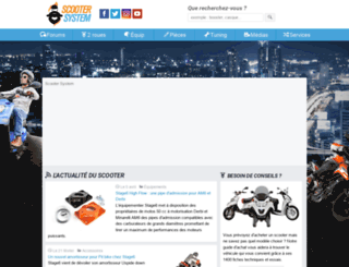 scooter-infos.com screenshot
