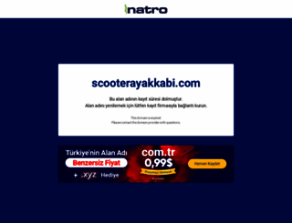 scooterayakkabi.com screenshot