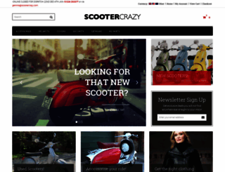 scootercrazy.com screenshot