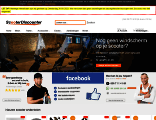 scooterdiscounter.nl screenshot