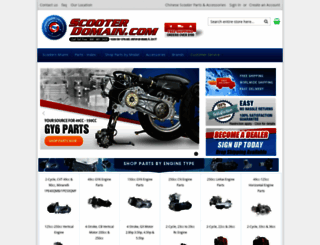 scooterdomain.com screenshot