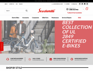 scooteretti.com screenshot