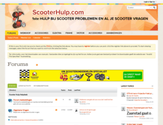 scooterhulp.com screenshot