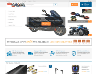 scootershop.com screenshot