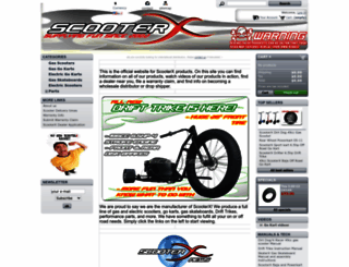 scooterx.biz screenshot