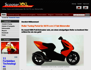 scooterxxl.de screenshot