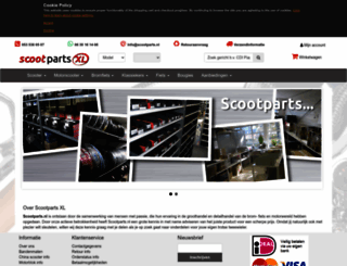 scootparts.nl screenshot