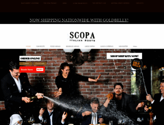 scopaitalianroots.com screenshot