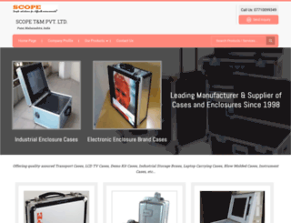 scopecases.co.in screenshot