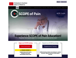 scopeofpain.com screenshot