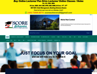 scoreachievers.com screenshot