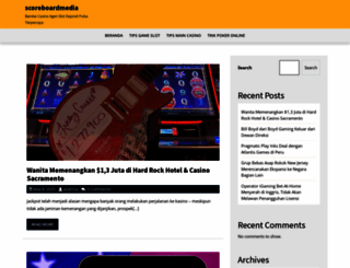 scoreboard-media.com screenshot