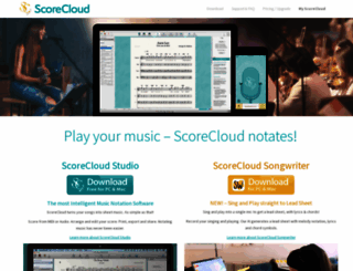scorecloud.com screenshot