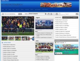 scoreduniabola.com screenshot