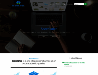 scorelance.com screenshot