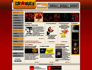 scoremagacine.com screenshot
