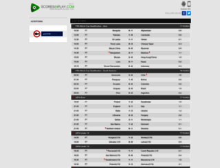 scoresinplay.com screenshot