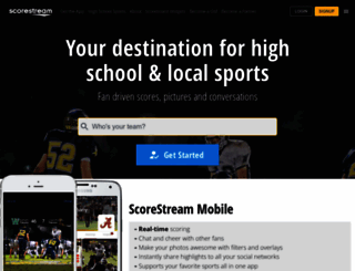 scorestream.com screenshot