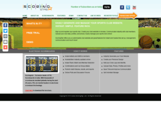 scoringstar.com screenshot